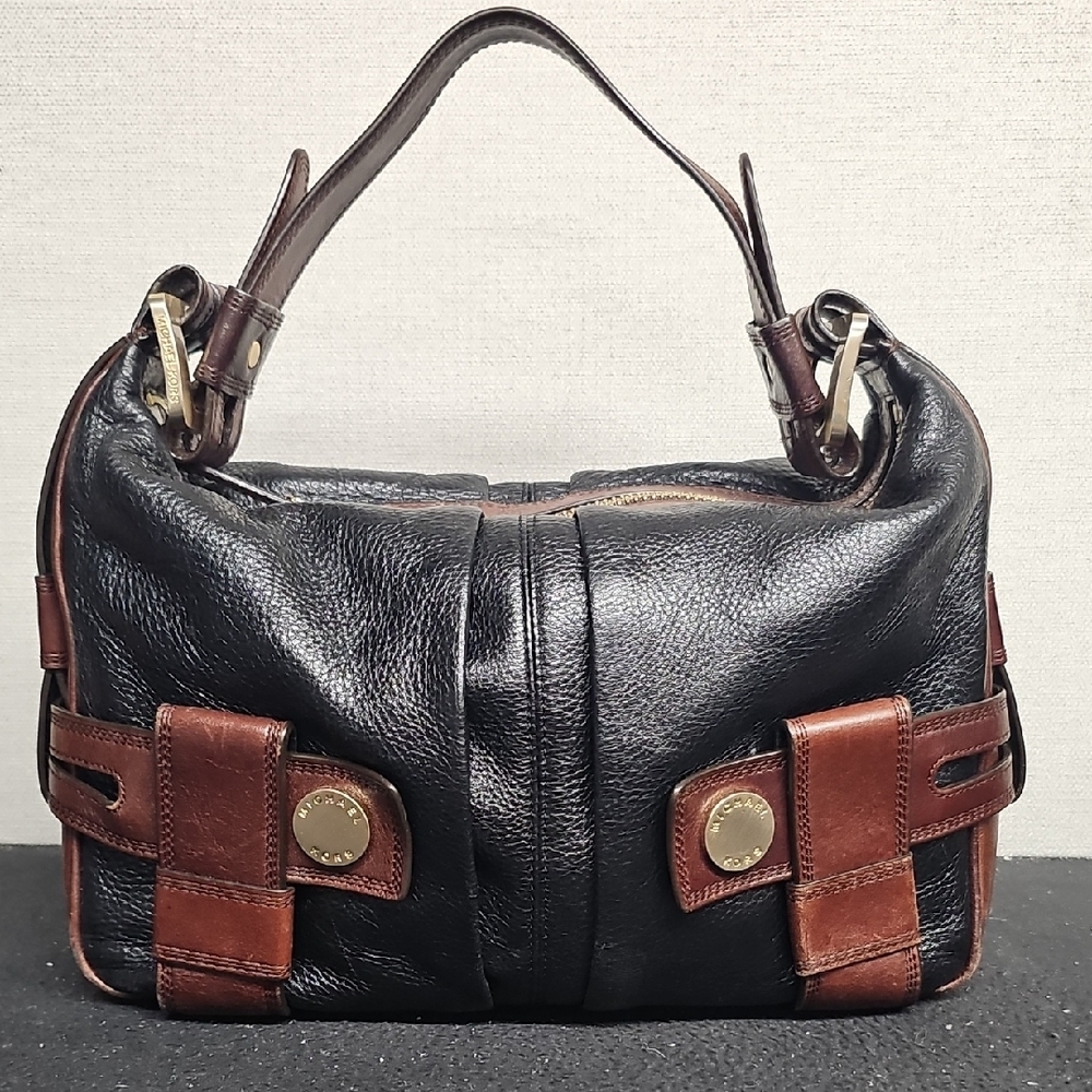 MICHAEL KORS HARNESS LEATHER SHOULDER BAG BFPM-03-088